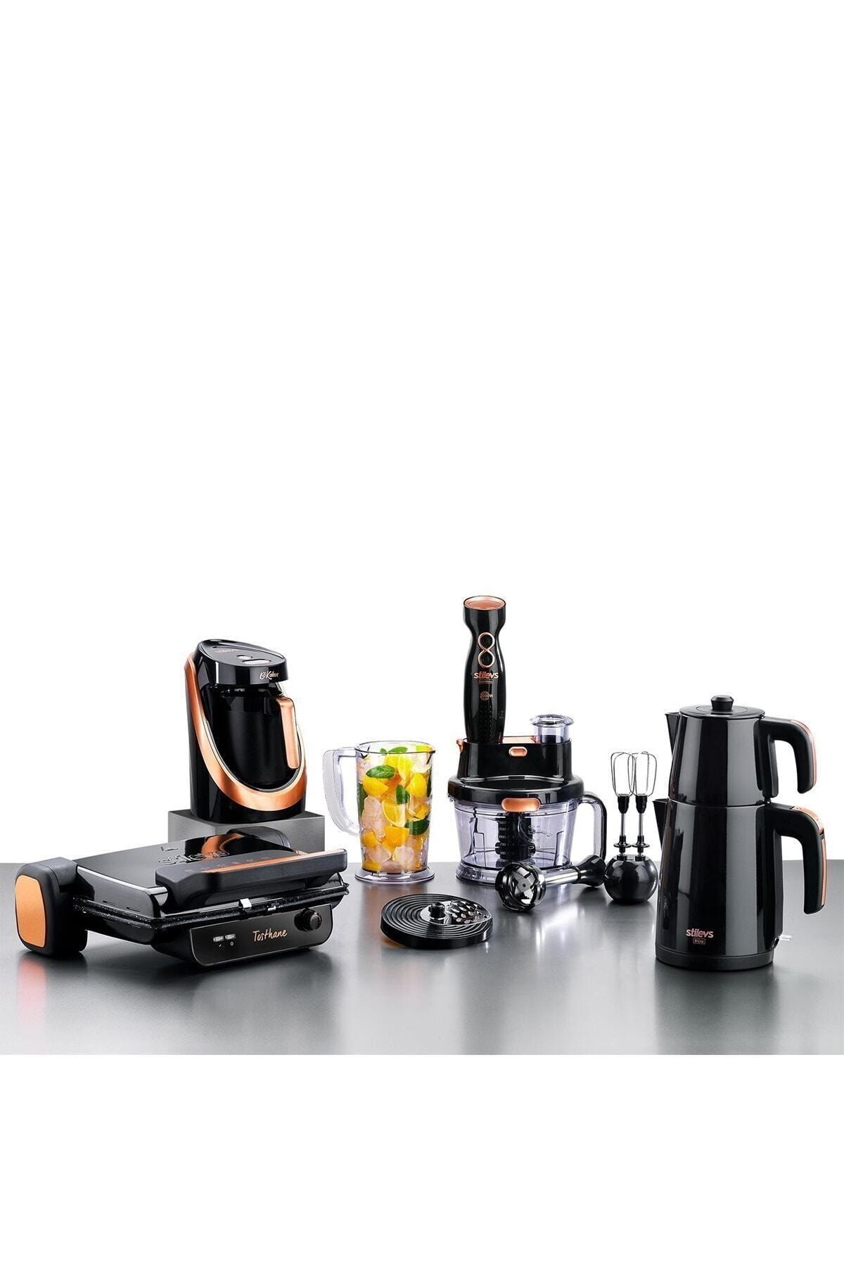 Stilevs Black Serisi 4 Lü Paket Elektrikli Çeyiz Seti