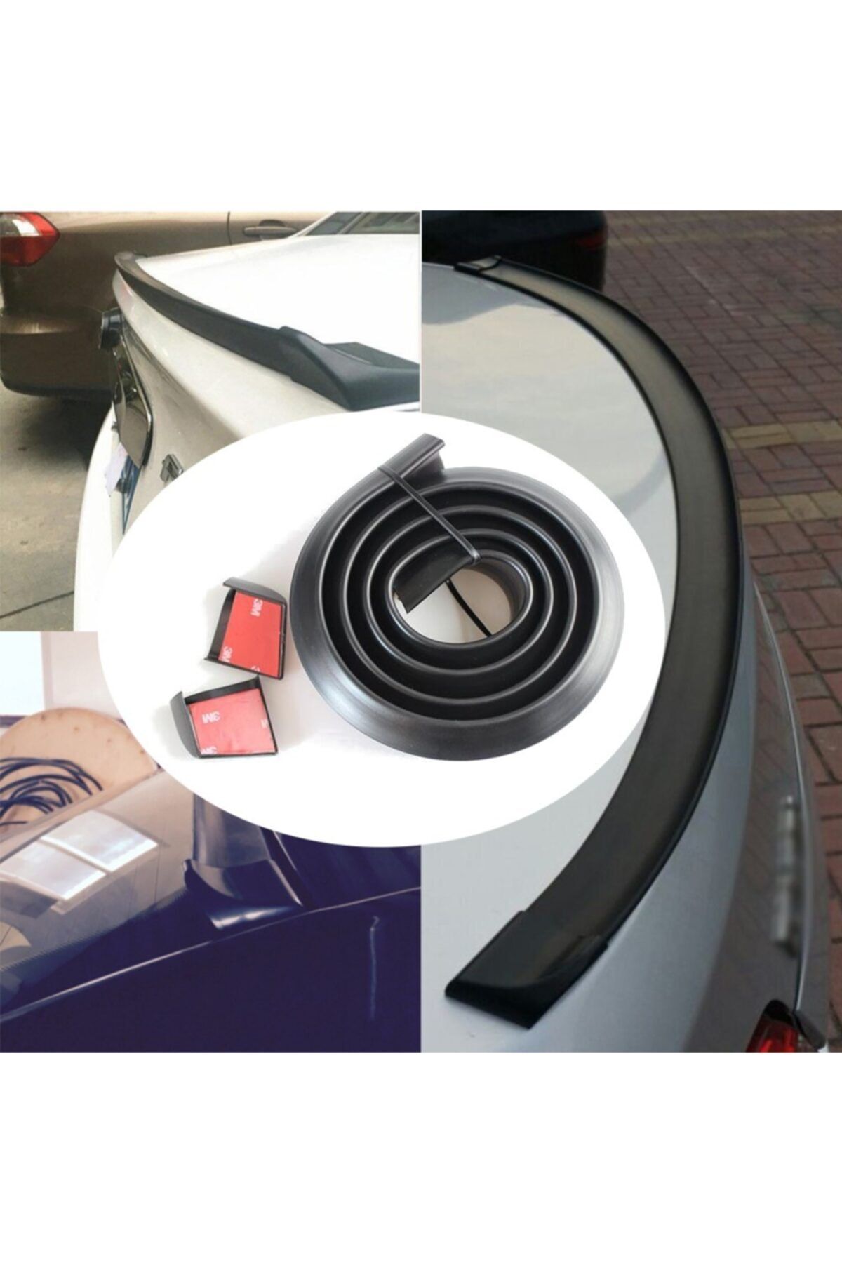 Avsaroto Hyundai Ioniq Uyumlu Bagaj Üstü Ithal Samurai Siyah Spoiler-bagaj Çıtası