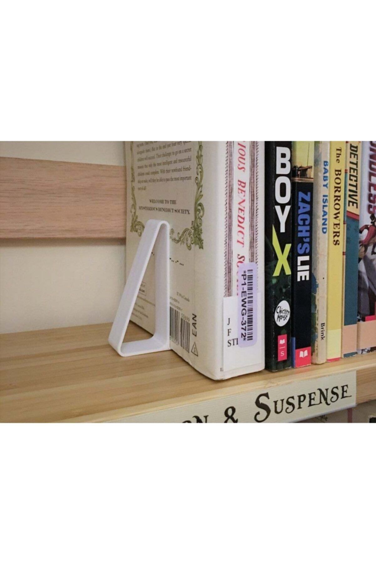SudoCheap Kitaplık Düzen Kitap Düşme Önleyici Sıralayıcı Raflık Sabitleyic