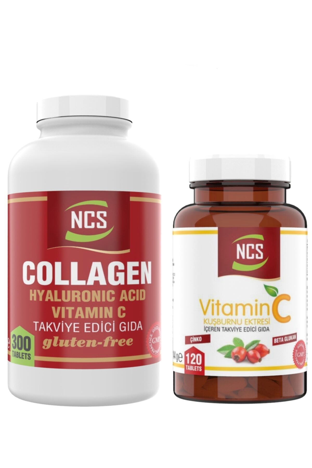 NCS Kolajen Hyaluronic Acid 300 Tablet Vitamin C 120 Tablet