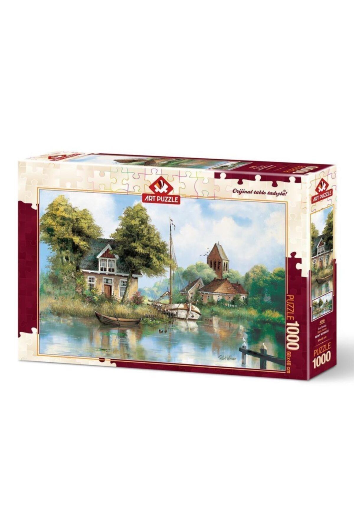Art Puzzle 4386 Eve Dönüş 1000 Parça Puzzle