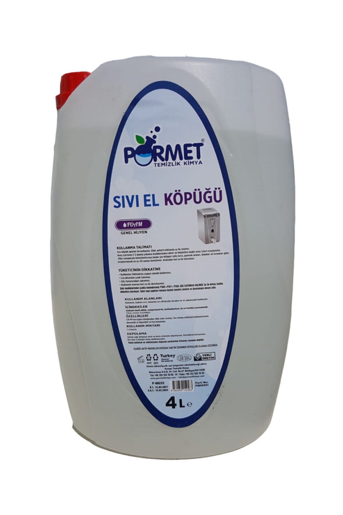 PORMET Sıvı El Köpük Sabunx2