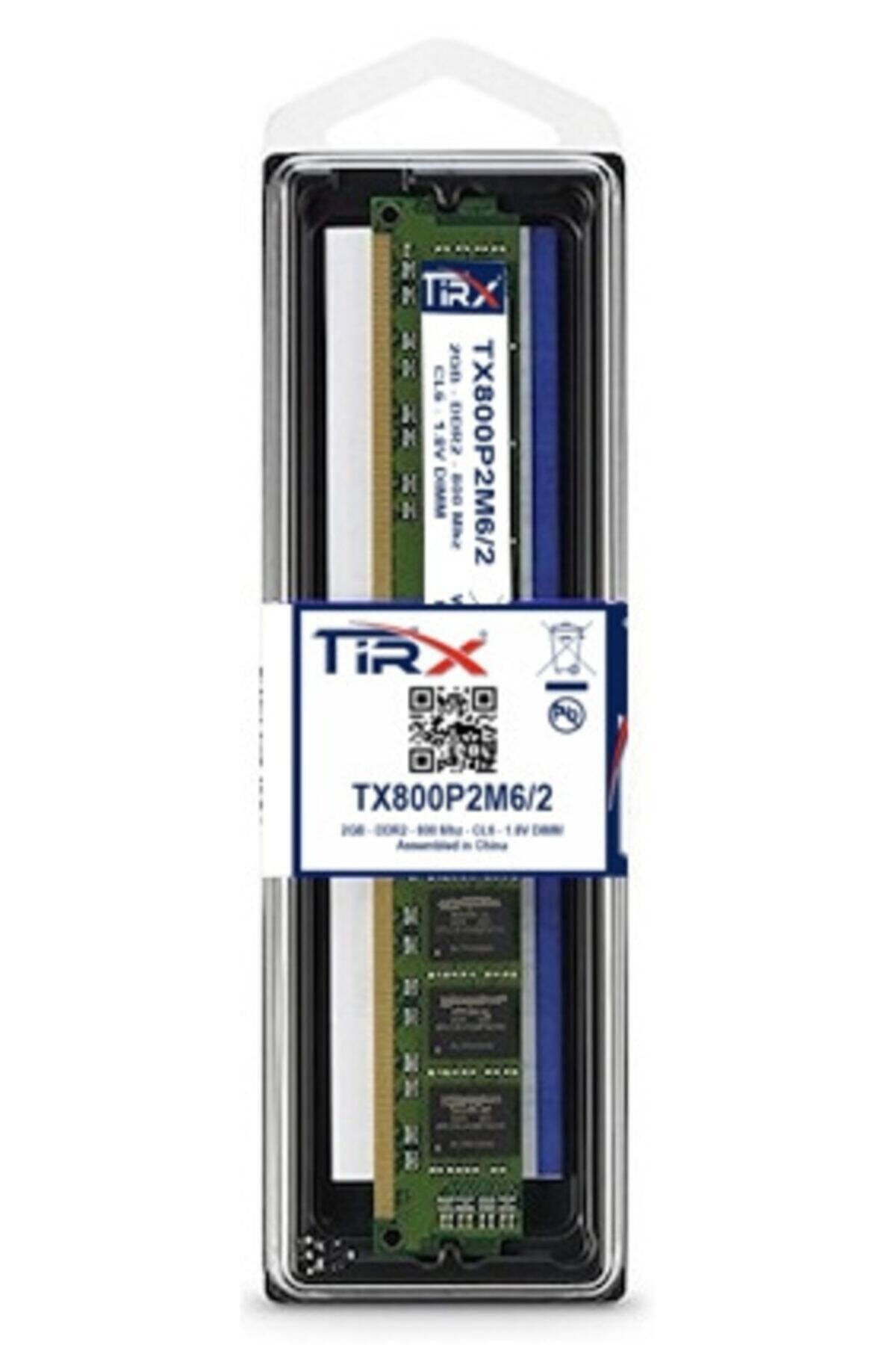 Tirx Tx800p2m6/2 2 Gb Ddr2 800 Mhz Intel & Amd Işlemcilerde Çalışır