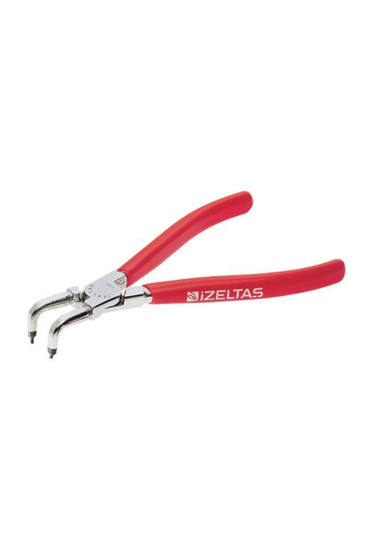 İzeltaş 210 Mm Iç Segman Pensi Yaysız Eğri
