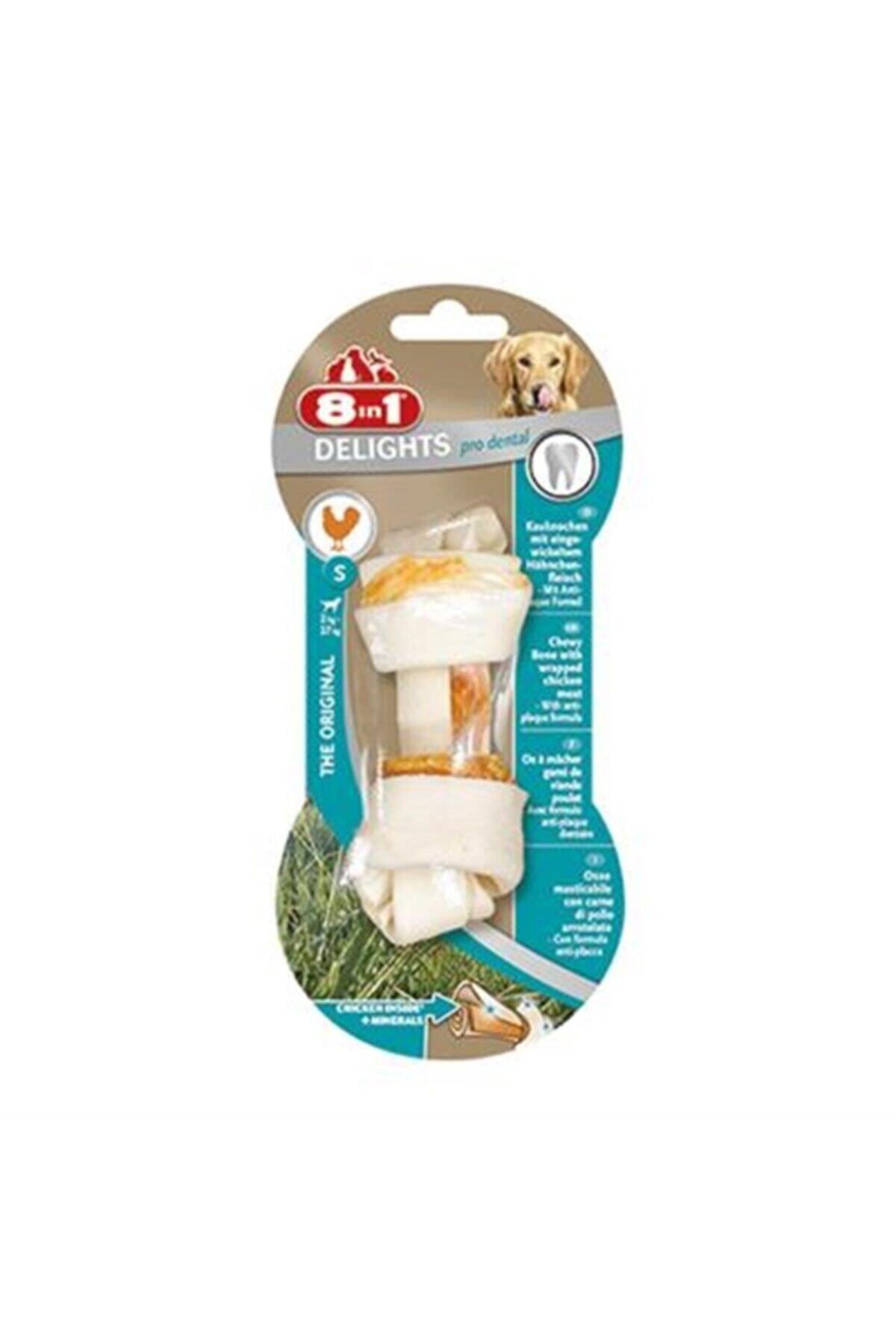 8in1 Delights Prodental Köpekler Için Ağız Bakım Kemiği Small