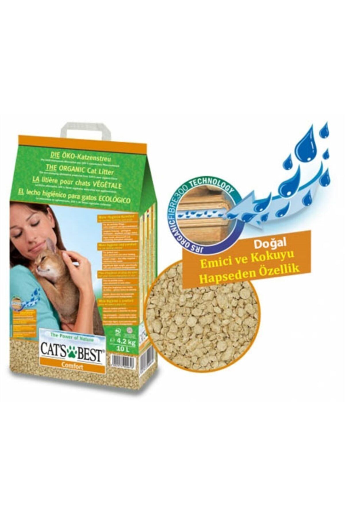 Cats Best Comfort Kedi Kumu 10 Lt (4,30 Kg)