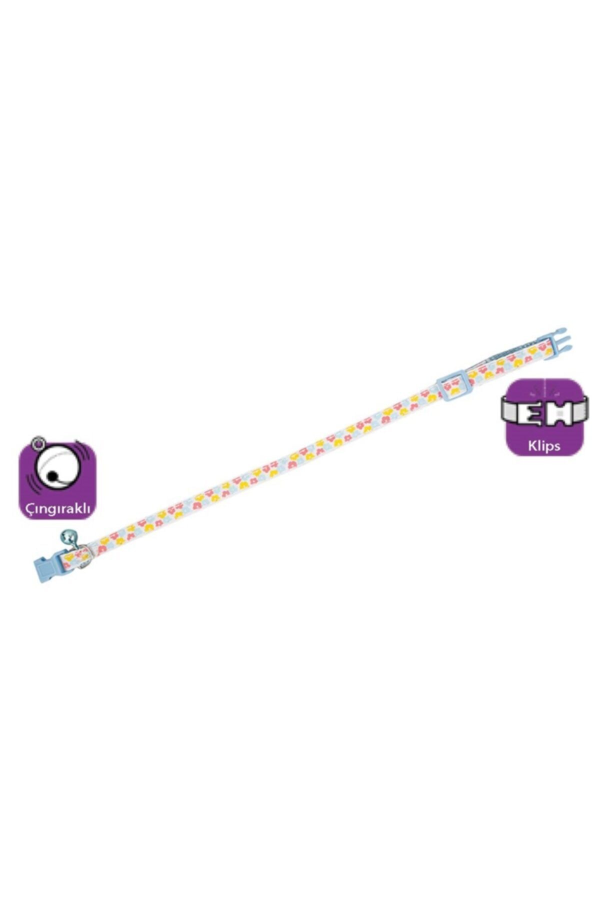 Karlie Kedi Tasması 20-35 Cm Çiçek Desenli