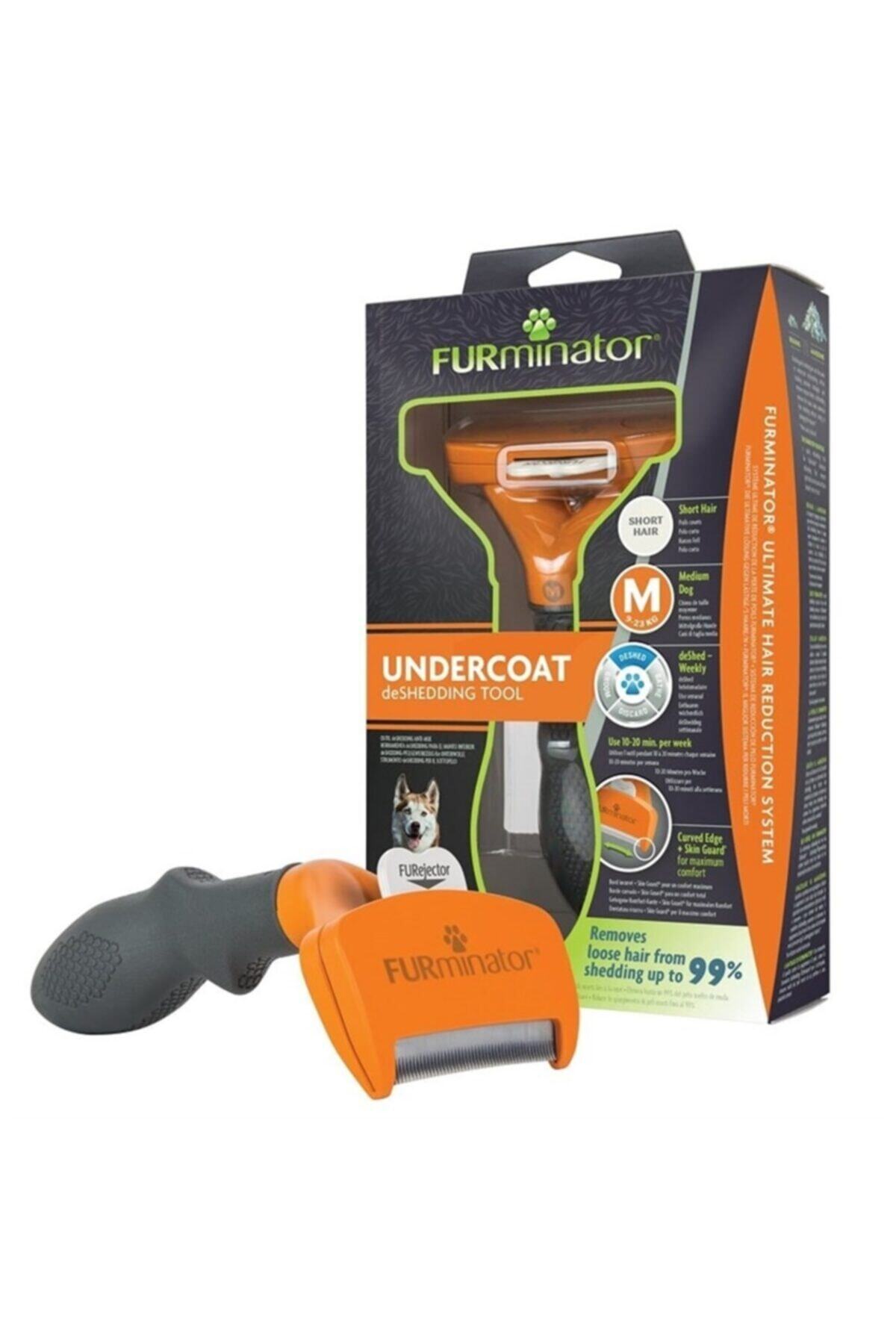 Furminator Kısa Tüylü Orta Irk Köpek Tarağı Medium