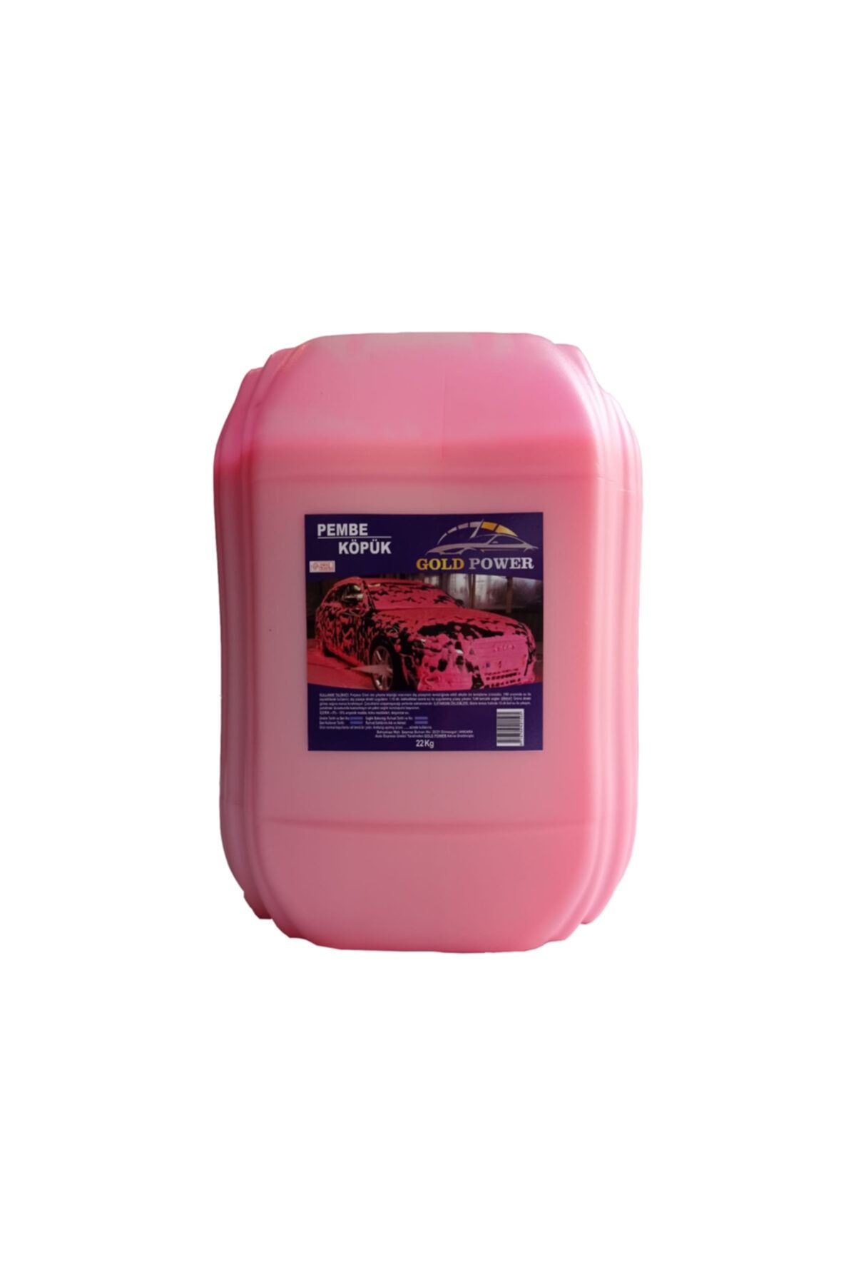 Gold Power Pembe Renk Oto Şampuanı