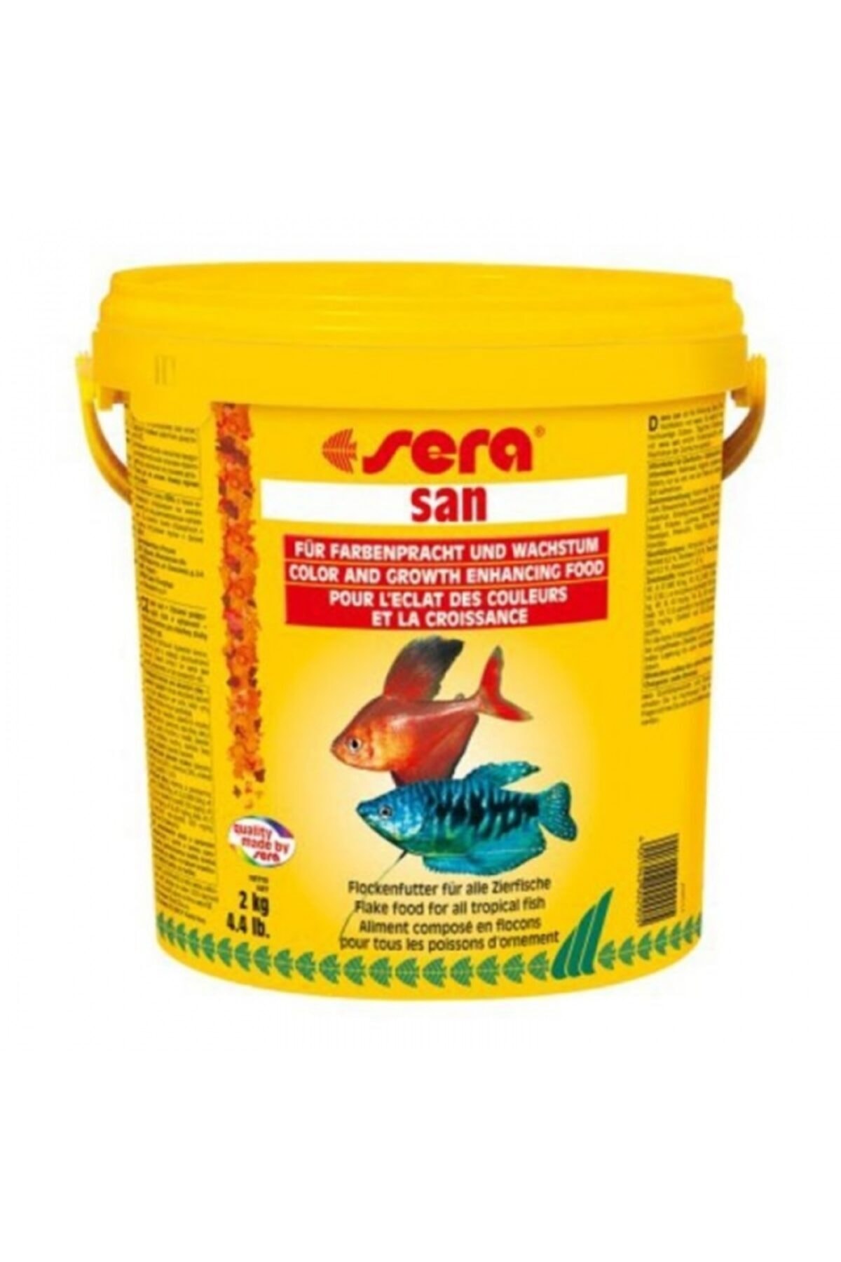SERA San Renklendirici Pul Yem 10 lt 2 kg Kova
