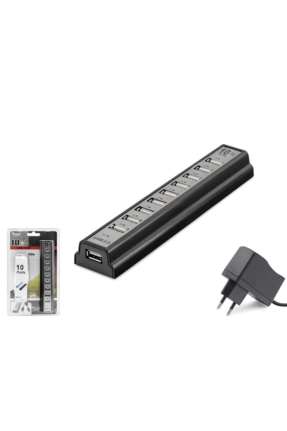 HADRON Hdx7004(113) Hub Usb 2.0 10 Port