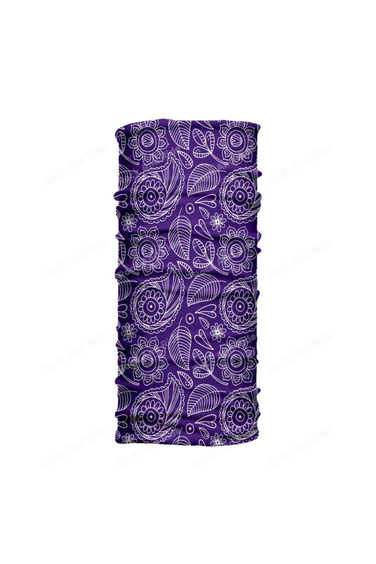 Bandana Motorcu Bisikletci Boyunluk Rüzgarlık Bere-mavi