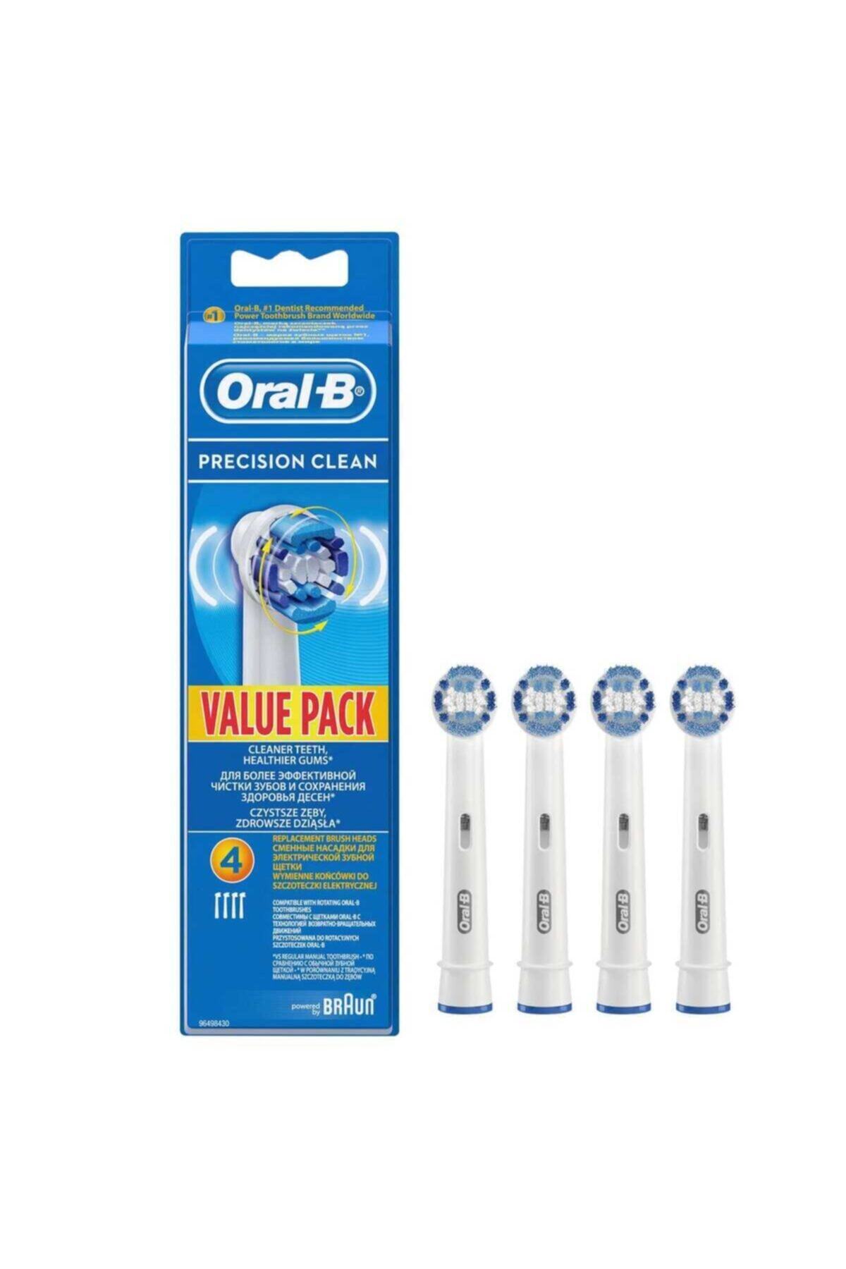 OralB Precision Clean 4'lü Diş Fırçası Yedek Başlığı Eb20