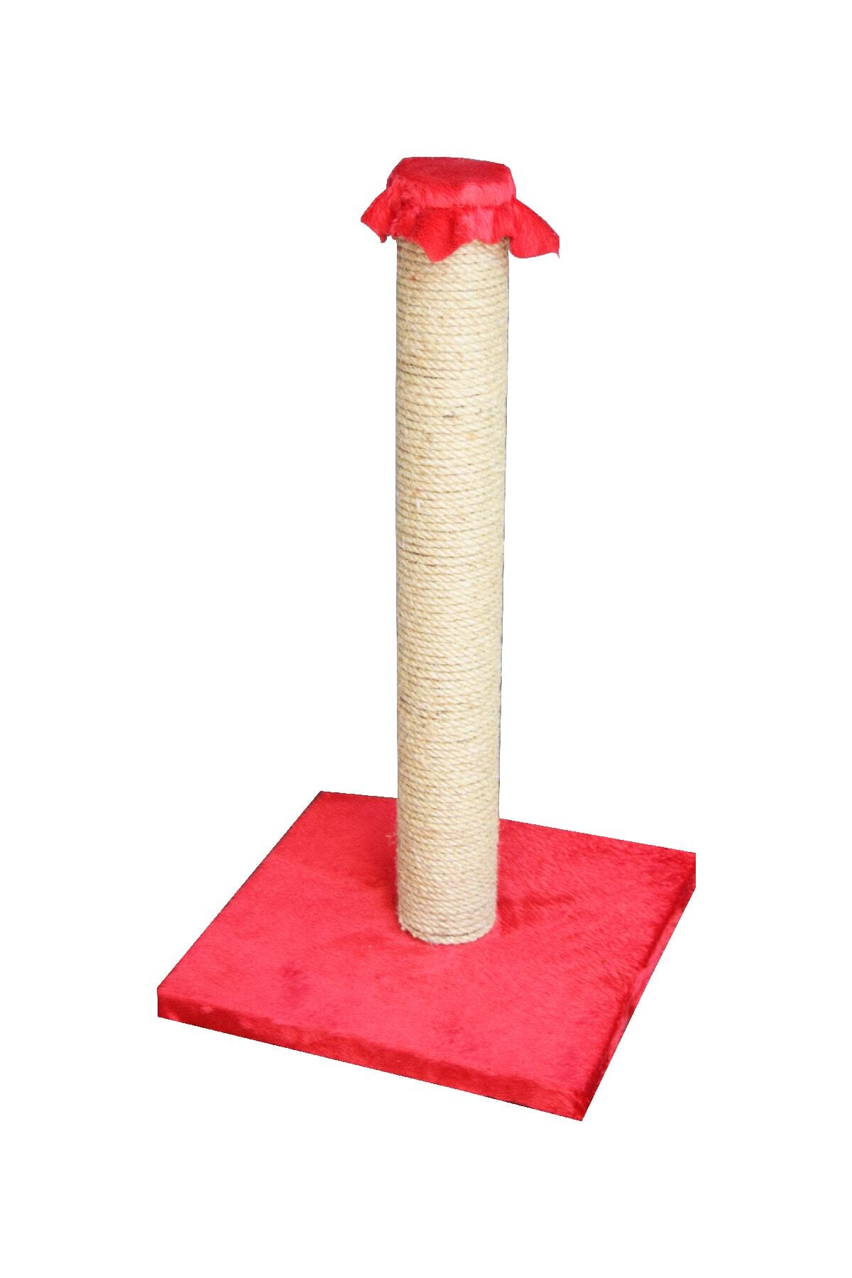 Hitpet 50 cm  Kırmızı Lüx Kedi Tırmalama Tahtası
