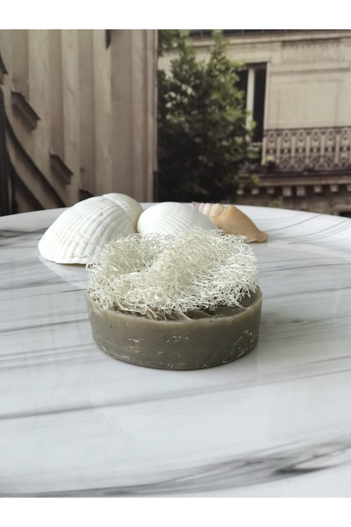 Trend shop Türk Kahveli Doğal Kabak Lifli Yüz Ve Vucut Peeling Sabunu 70 Gr ( Türk Kahvesi Tanecikli )