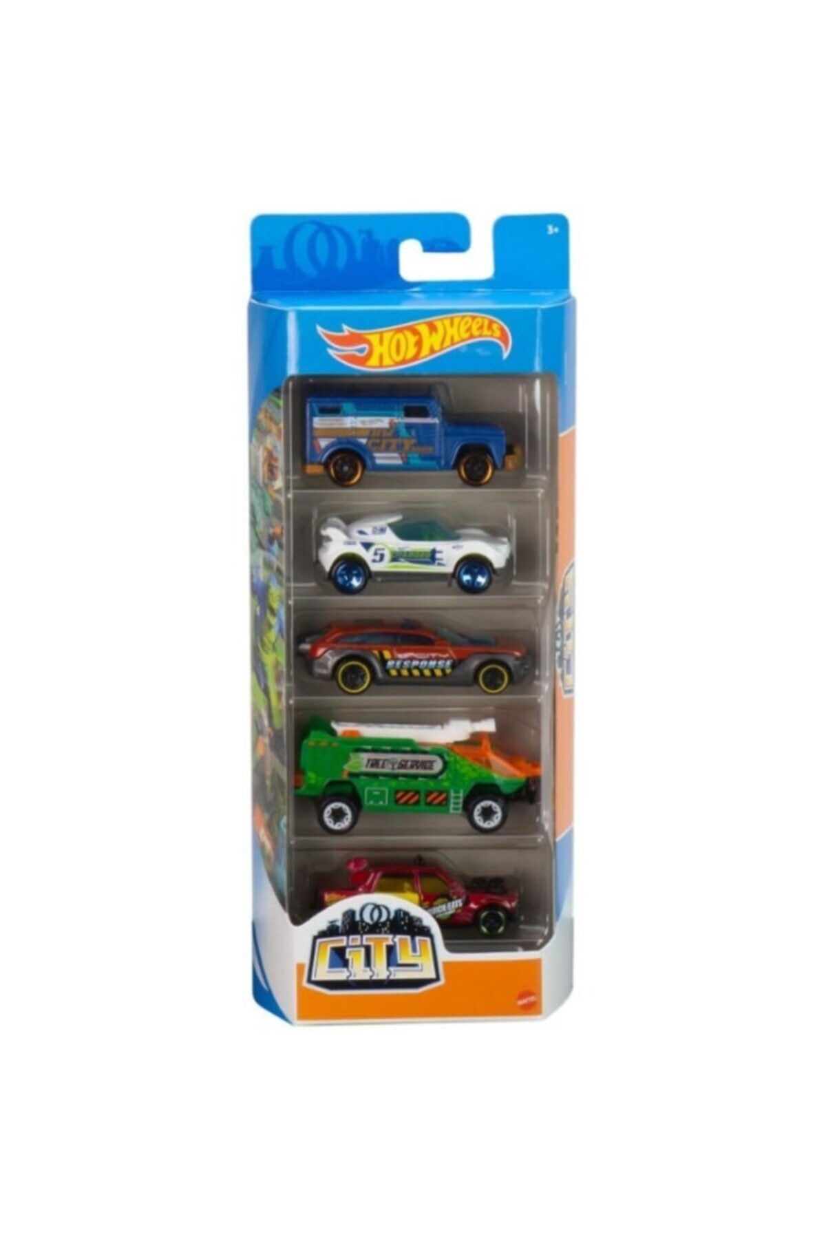 HOT WHEELS 5'li Araba Seti City