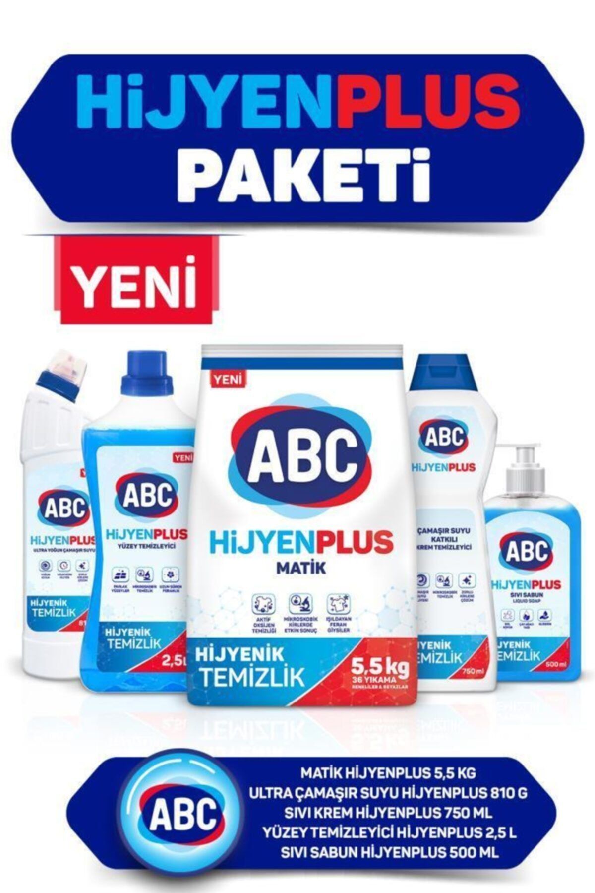 ABC Hijyen Plus Temizlik Paketi