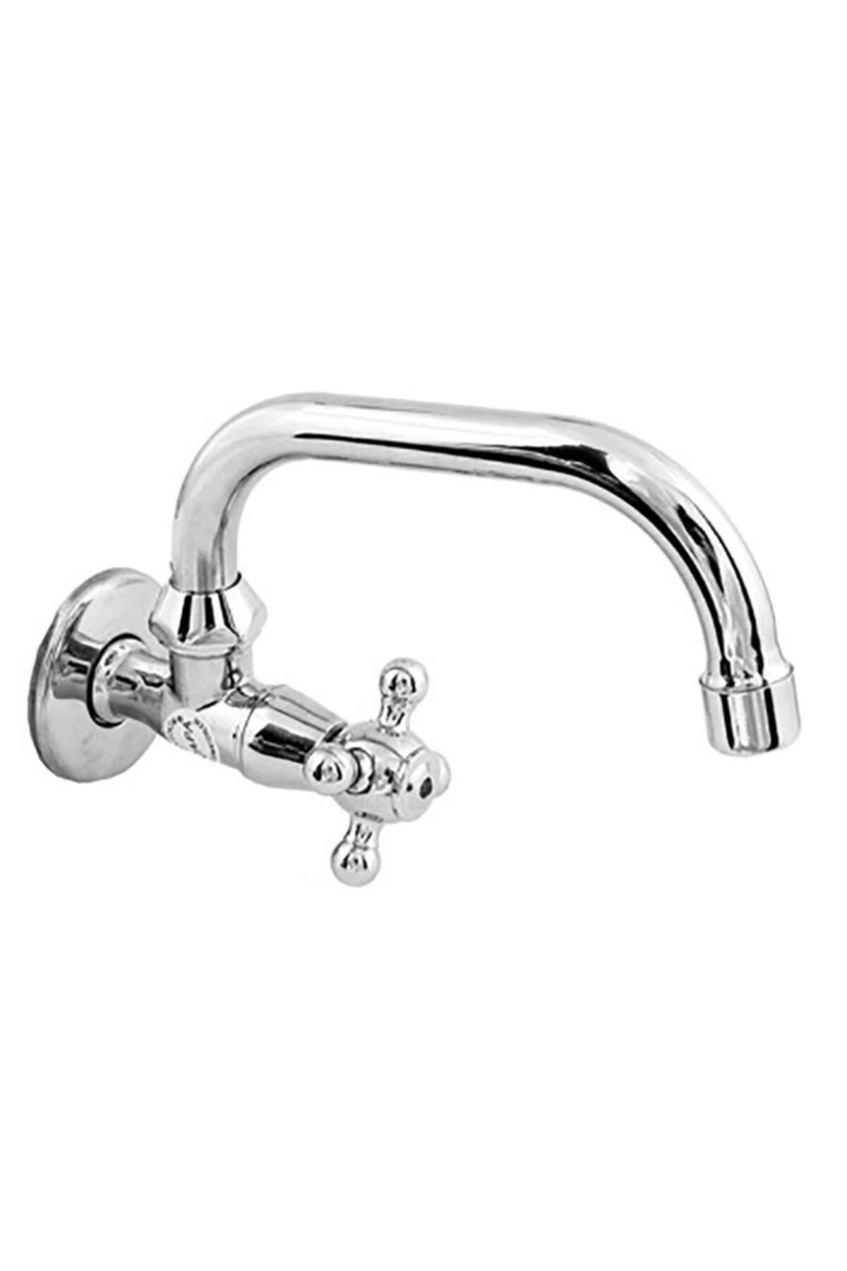 ÇAPA Krom Koç Serisi Duvardan Tekli Eviye (0714)