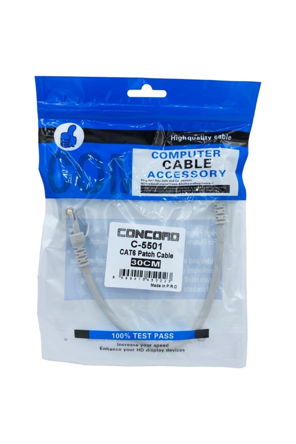 Aktürk 0.30 Cm Cat6 Patch Concord C-5501