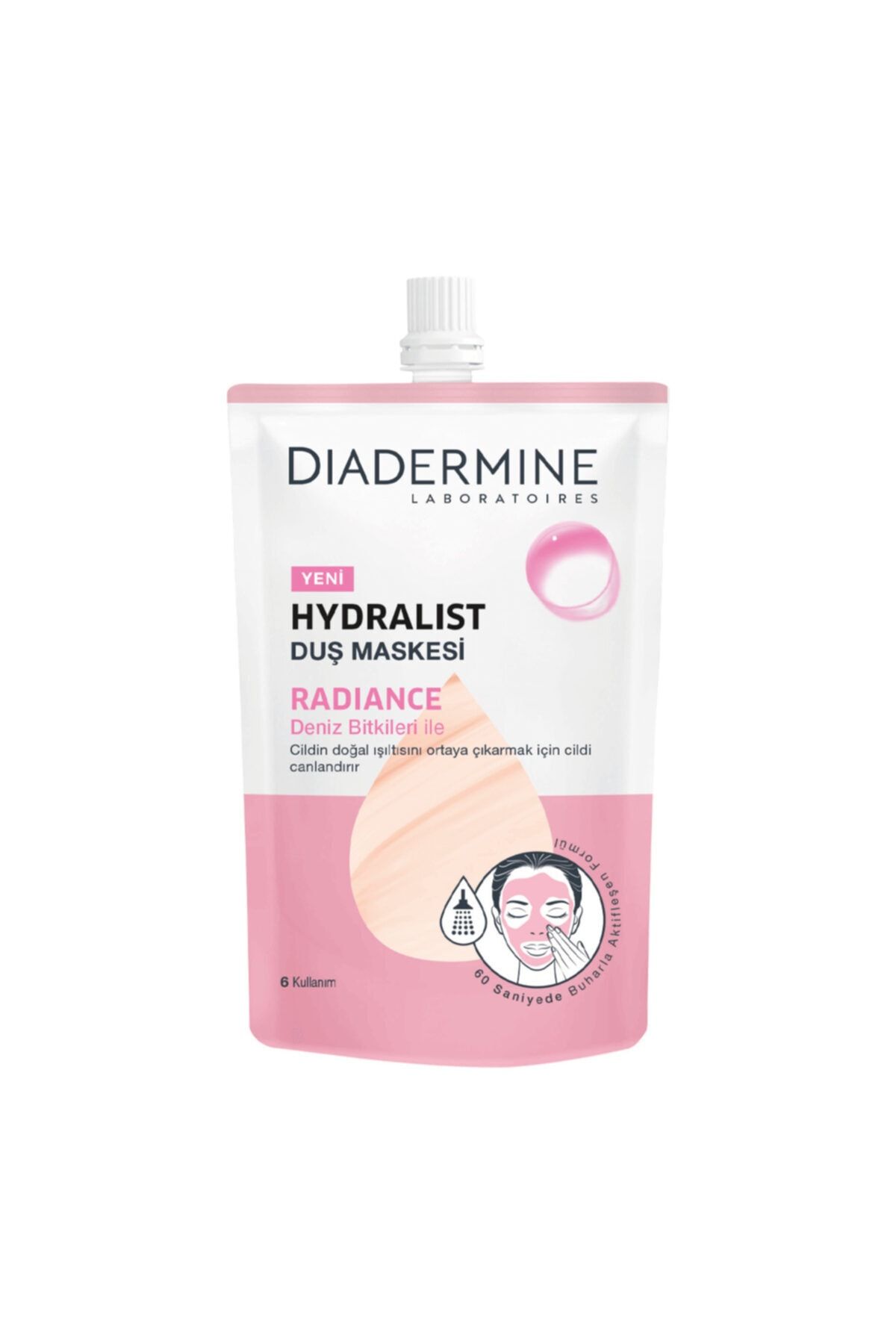 Diadermine Hydralist Duşta Maske Radiance 50 Ml