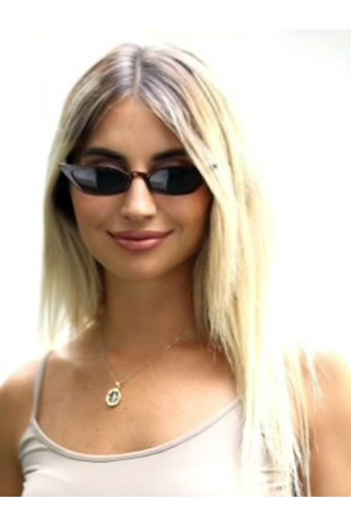 CLAES Alina Brown Vintage Fashion Hafif Kadın Güneş Gözlüğü