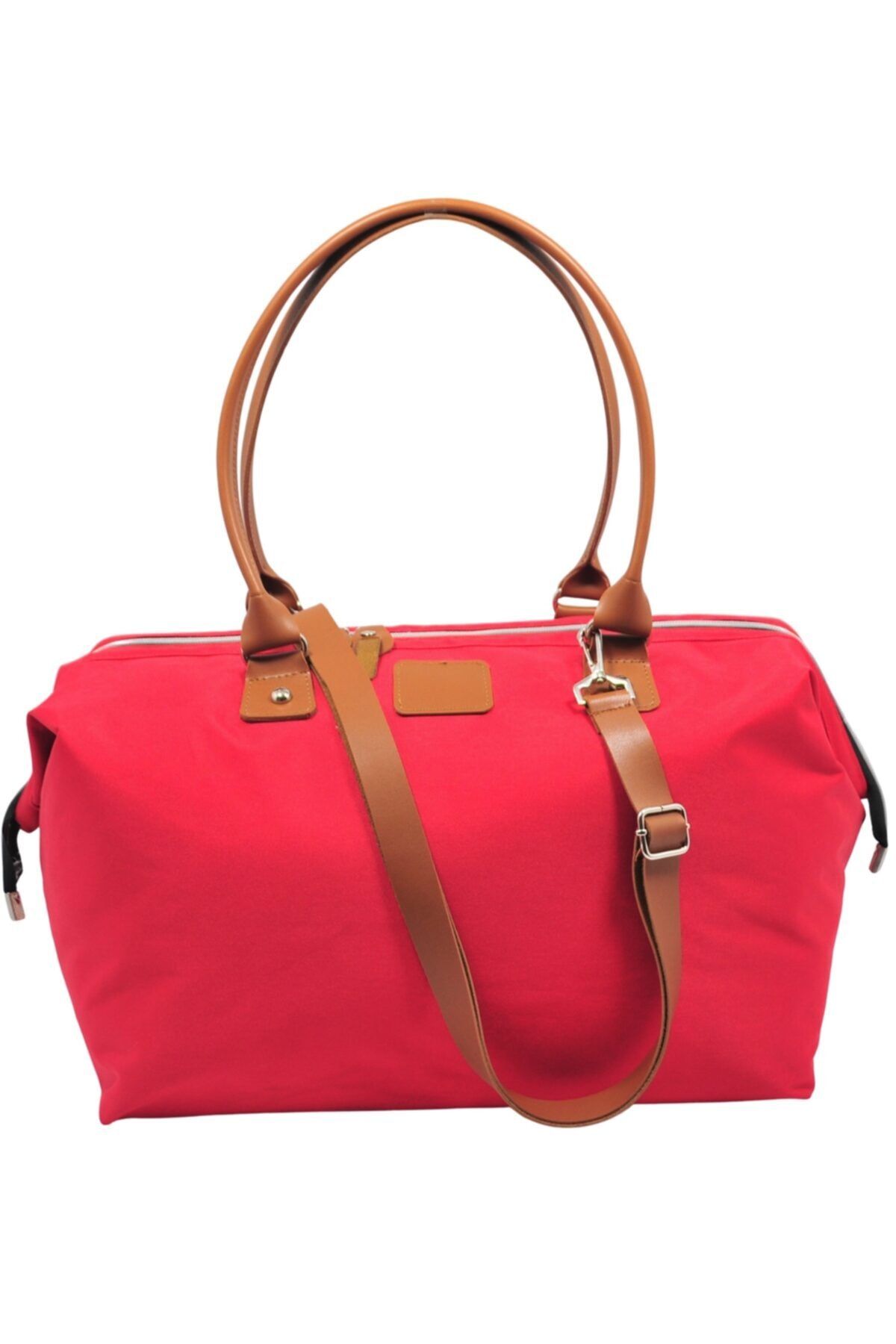 Babysi Baby Bag Kırmızı Anne Bebek Bakım Ve Kadın Çantası