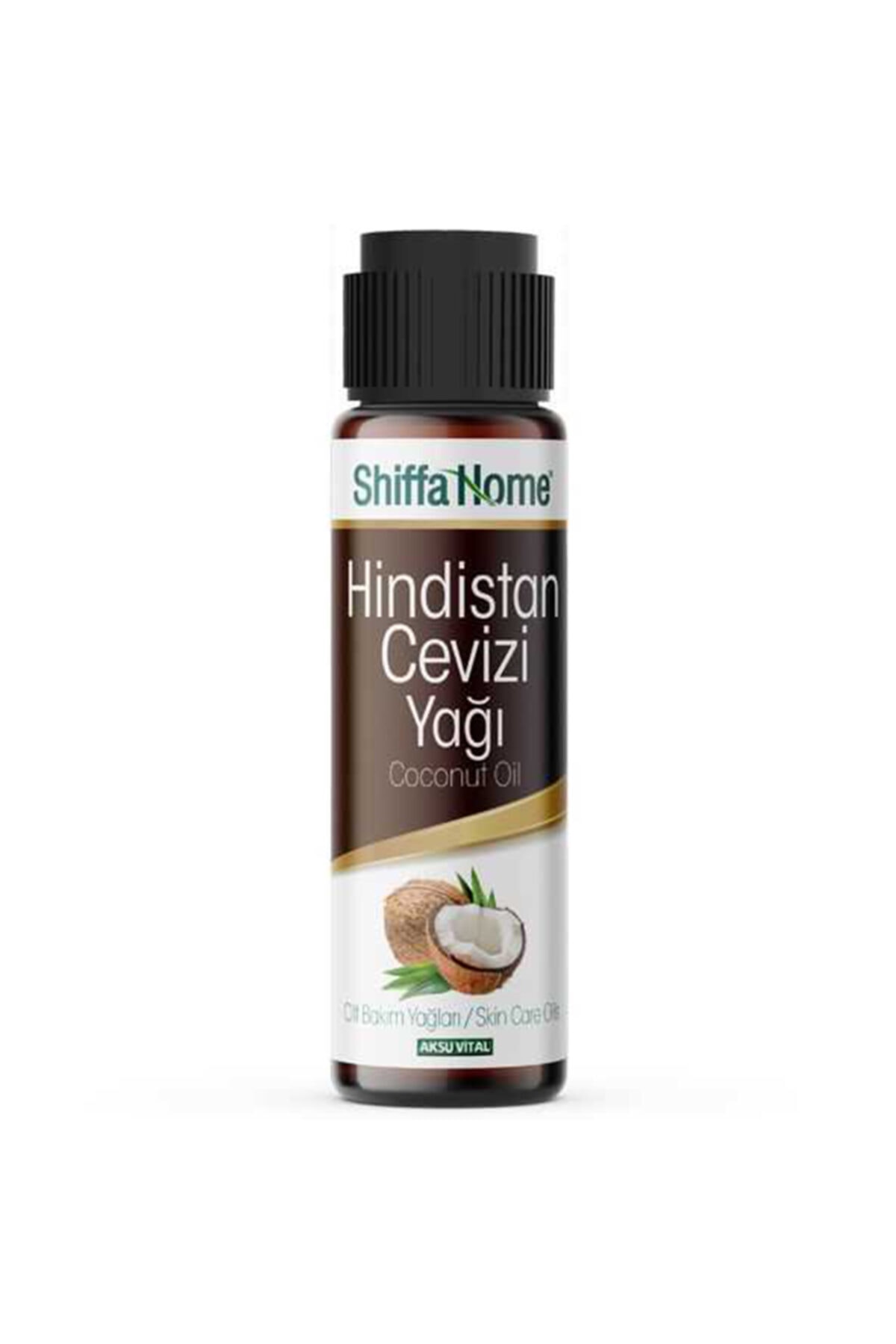 Sepetse Hindistan Cevizi Yağı 30ml Soğuk Sıkım Cam Şişe