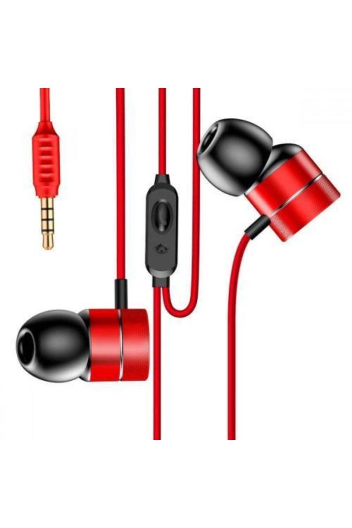 Baseus Yüksek Ses Kaliteli Mikrofonlu 3.5mm Kulaklık Ses Kulaklık Kontrol Mekanizmalı Samsung Huawei