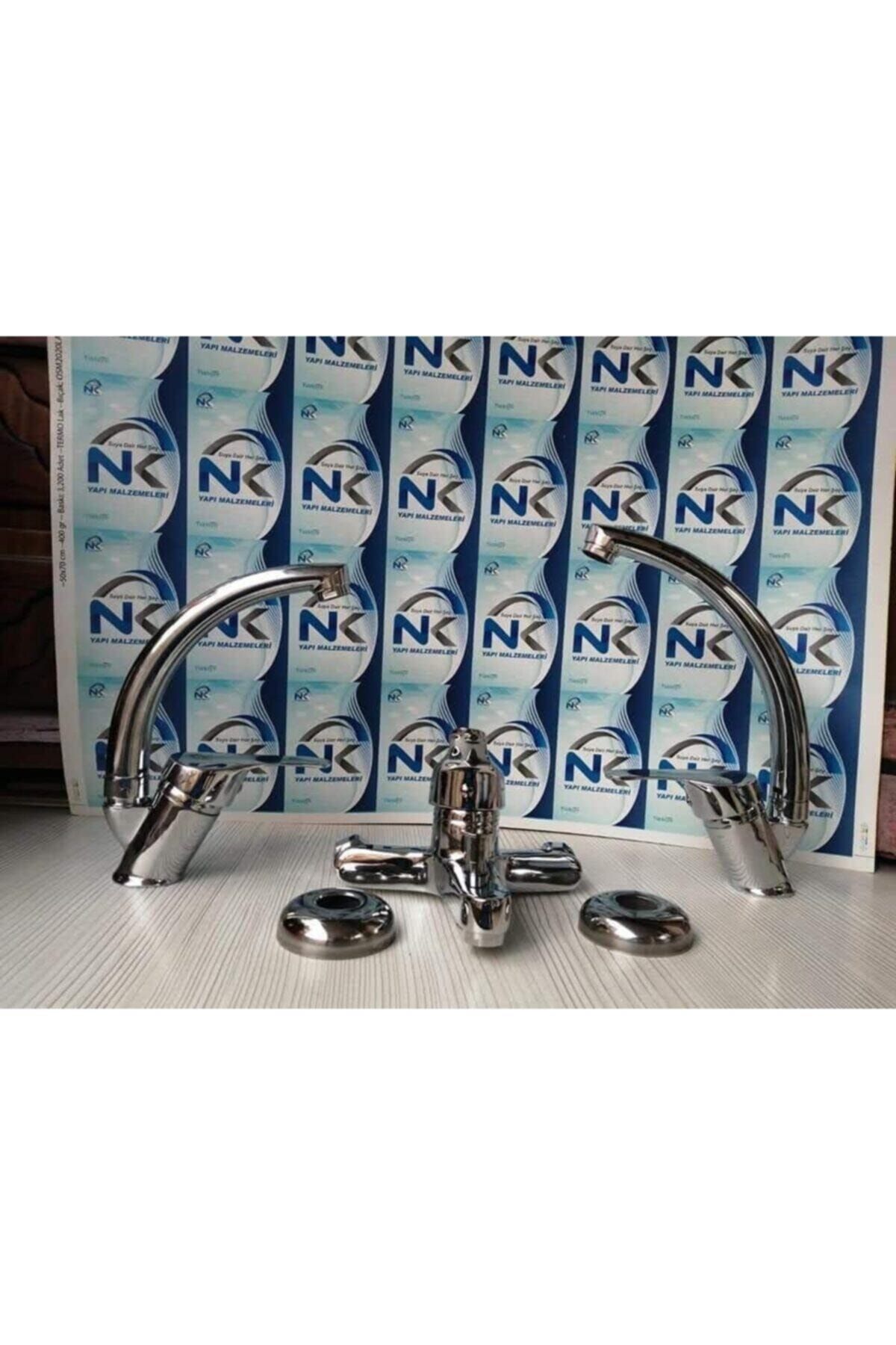 NK Kaliteli Mix Musluk Batarya Seti 3 Lü