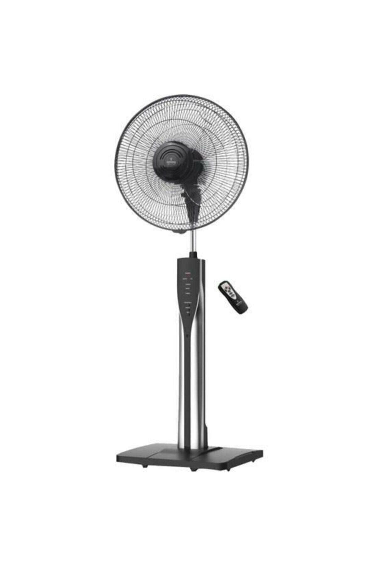 Airking Ottowa 2 Salınımlı Iyonizerli Kumandalı Tekerlekli Vantilatör