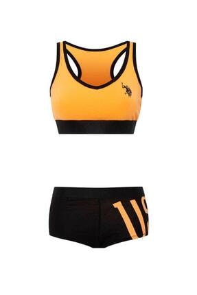 U.S. Polo Assn. U.s. Polo Assn 66269 Kadın Büstiyor Şort Takım