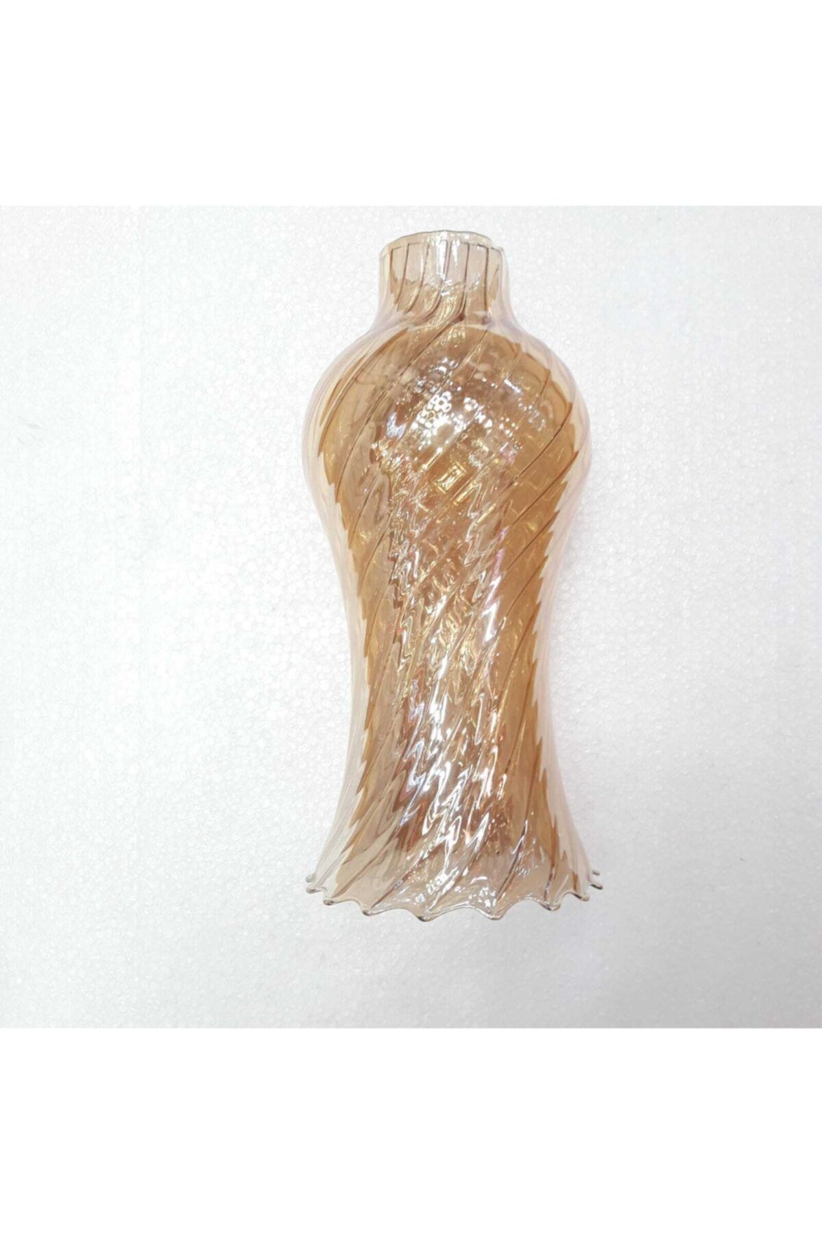 ADA AVİZE Gaz Lambası Camı Bal Rengi 20 Cm