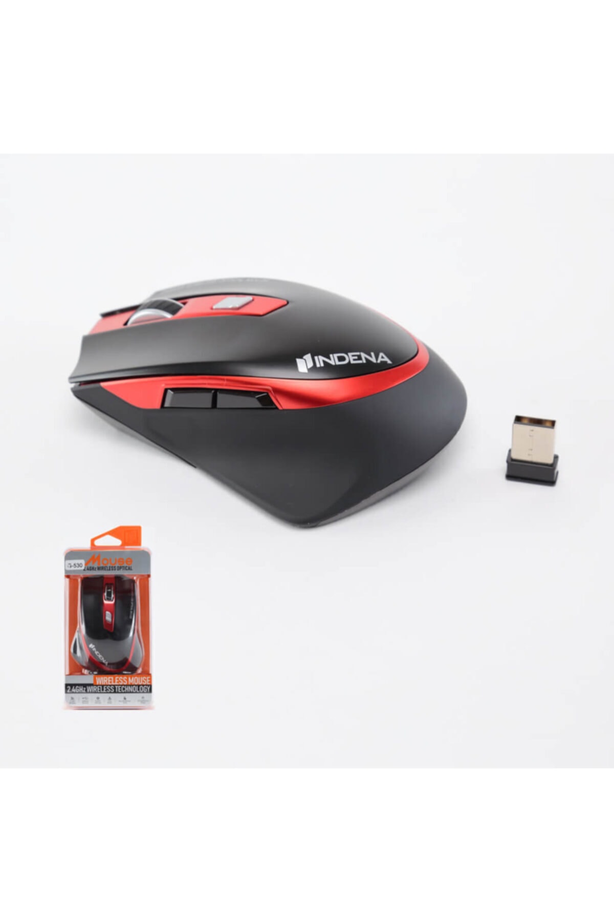 WOZLO Indena G-530 Kablosuz Optik Mouse 2400 Dpı - 6d Wireless Oyuncu Maus
