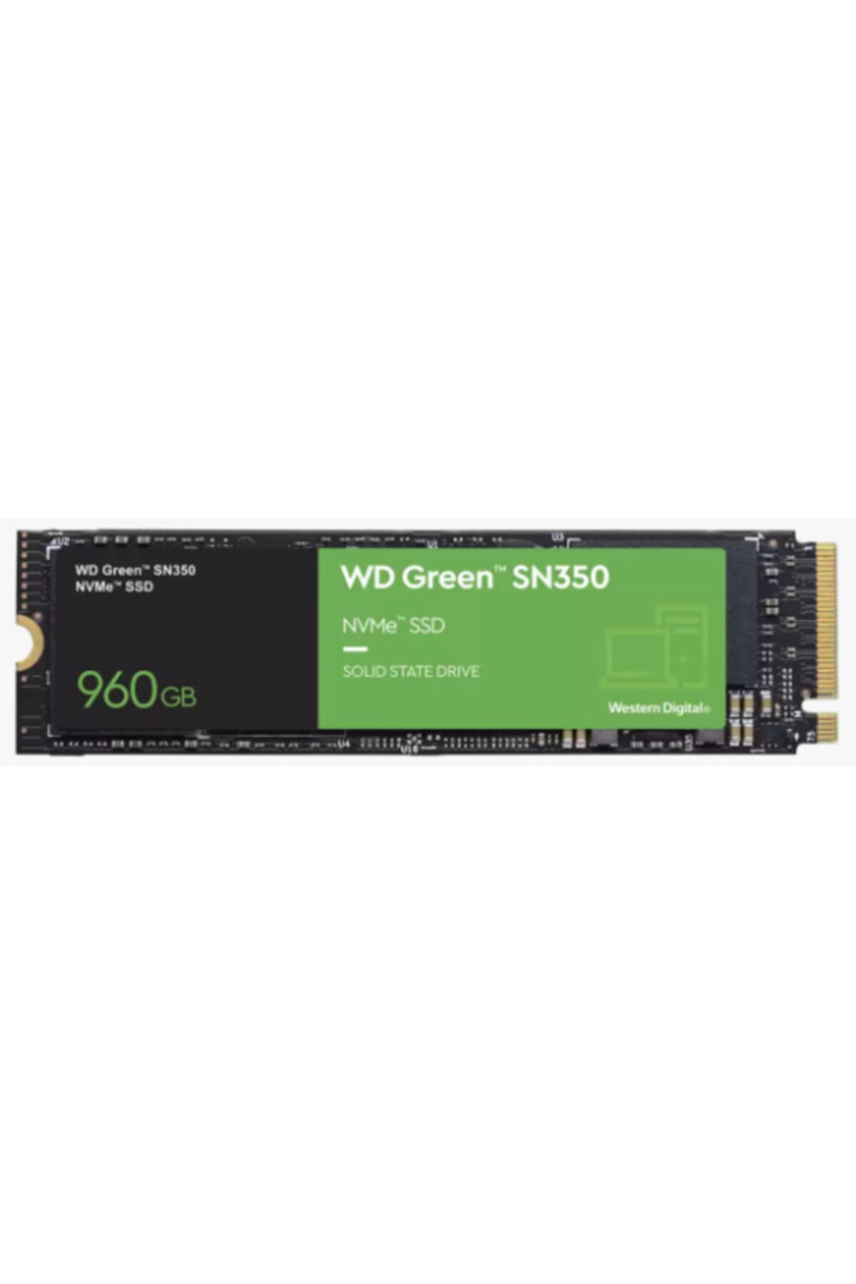 WD 960gb Green Sn350 M.2 Nvme 2400/1900mb/s S960g2g0c Ssd
