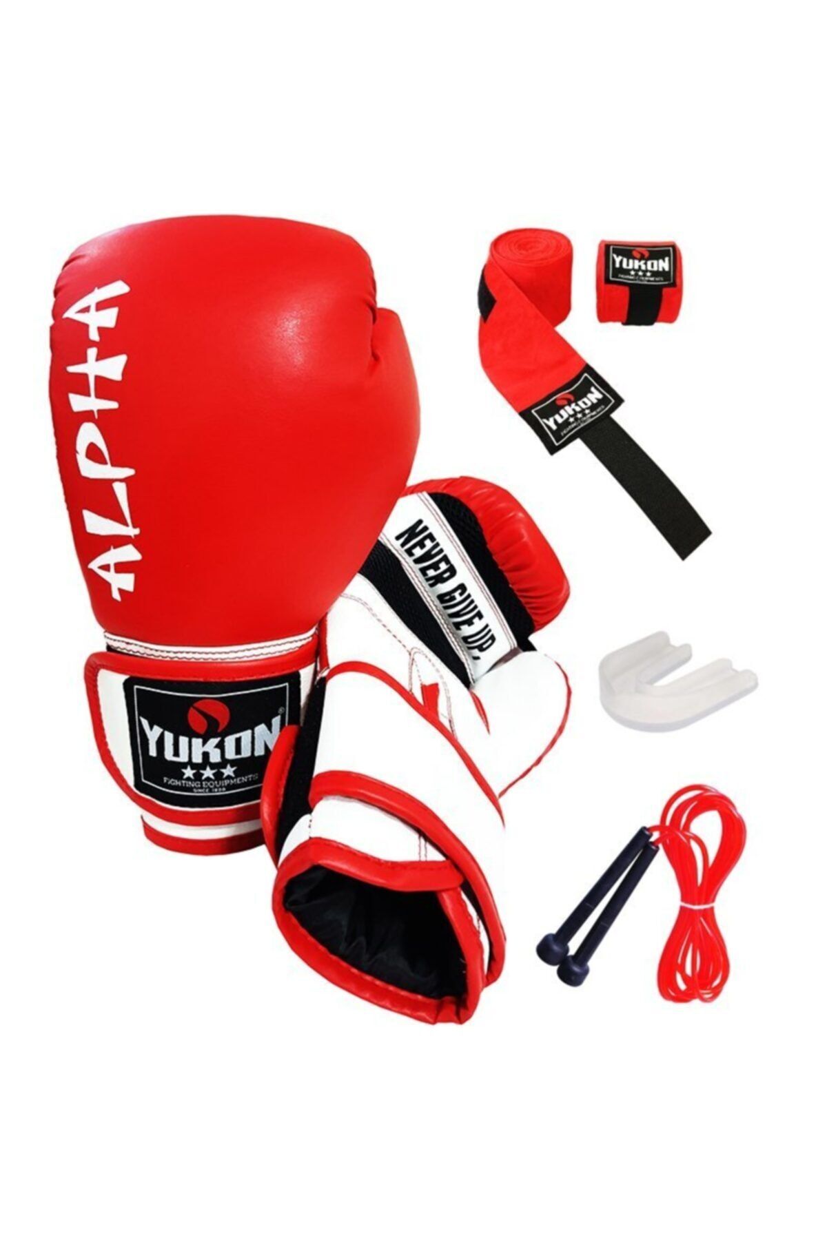Tosima Çocuk Boy Boks Eldiveni Muay Thai Eldiveni Boks Bandajı Boks Dişliği Atlama Ipi Boks Seti Boks Seti
