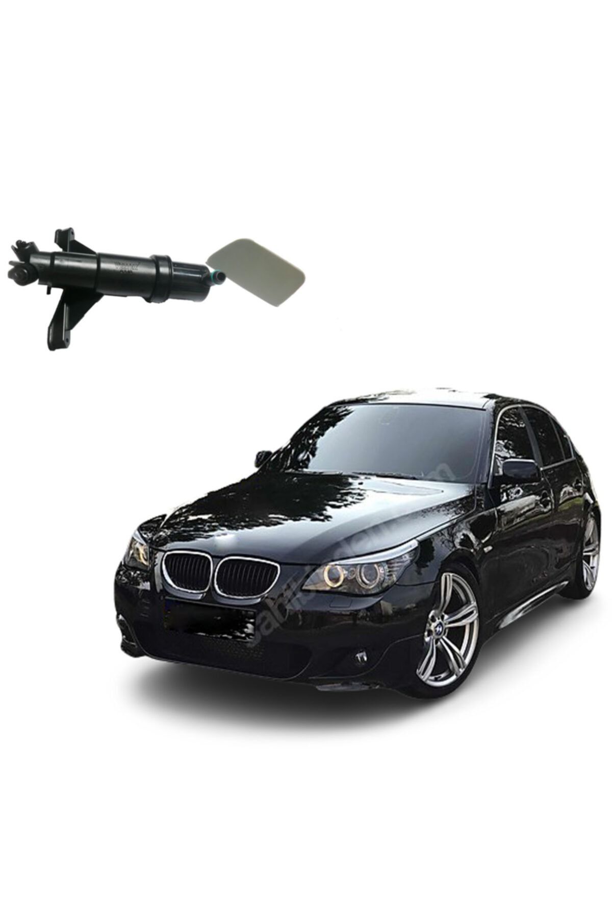 CRN Bmw 5 Serisi E60 Far Yıkama Motoru 2003 Model Üzeri