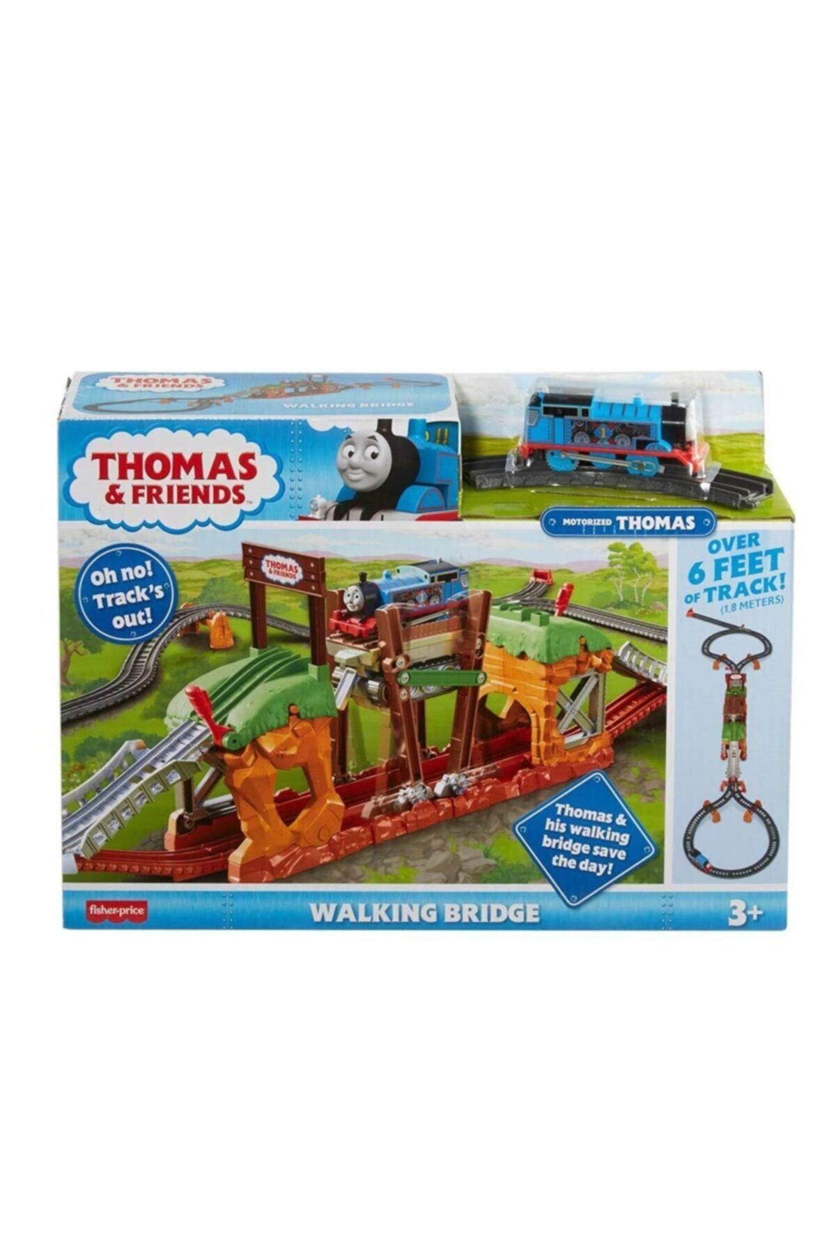 Thomas And Friends Thomas Ve Arkadaşları Yürüyen Köprü Oyun Seti (motorlu Trenli) Ghk84