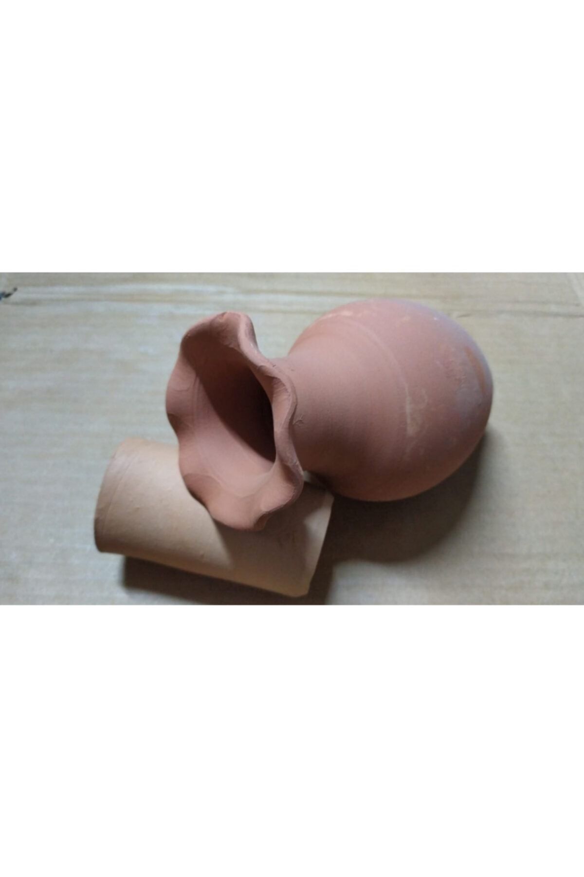 rofo Akvaryum Dekoru Vatoz Küpü ( Balık Yuvası ) 13x5cm Üçgen -tombul