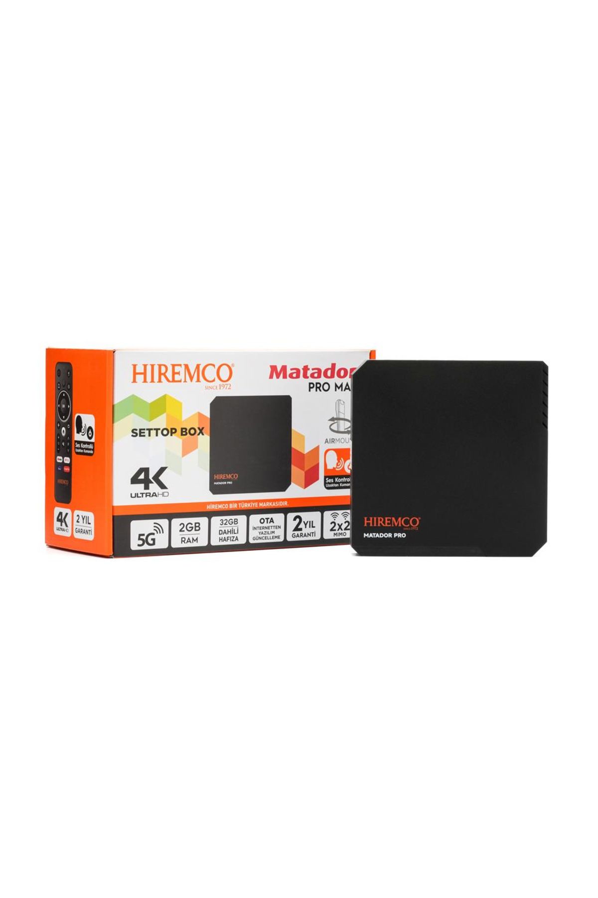 HiremcoMatador Pro Max 2-32Gb Android Box Uyu...