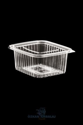 Plastik Sızdırmaz Kap 500 Gr 25 Adet Image 0