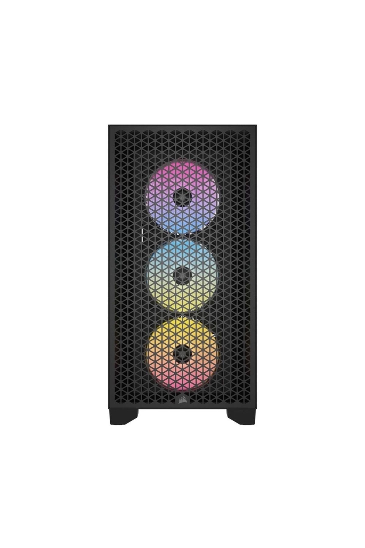 3000d Rgb Airflow Mid Tower Atx Siyah Bilgisayar Kasası