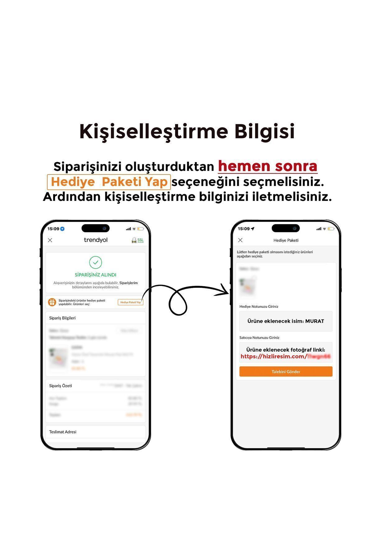 Kişiye Özel Gizli Resimli Kalp Kolye 94480