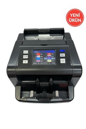P80 Karışık Para Sayma Makinesi 6 Ülke Para Birimi Tl, Usd, Euro,gbp, Chf, Rub Image 0