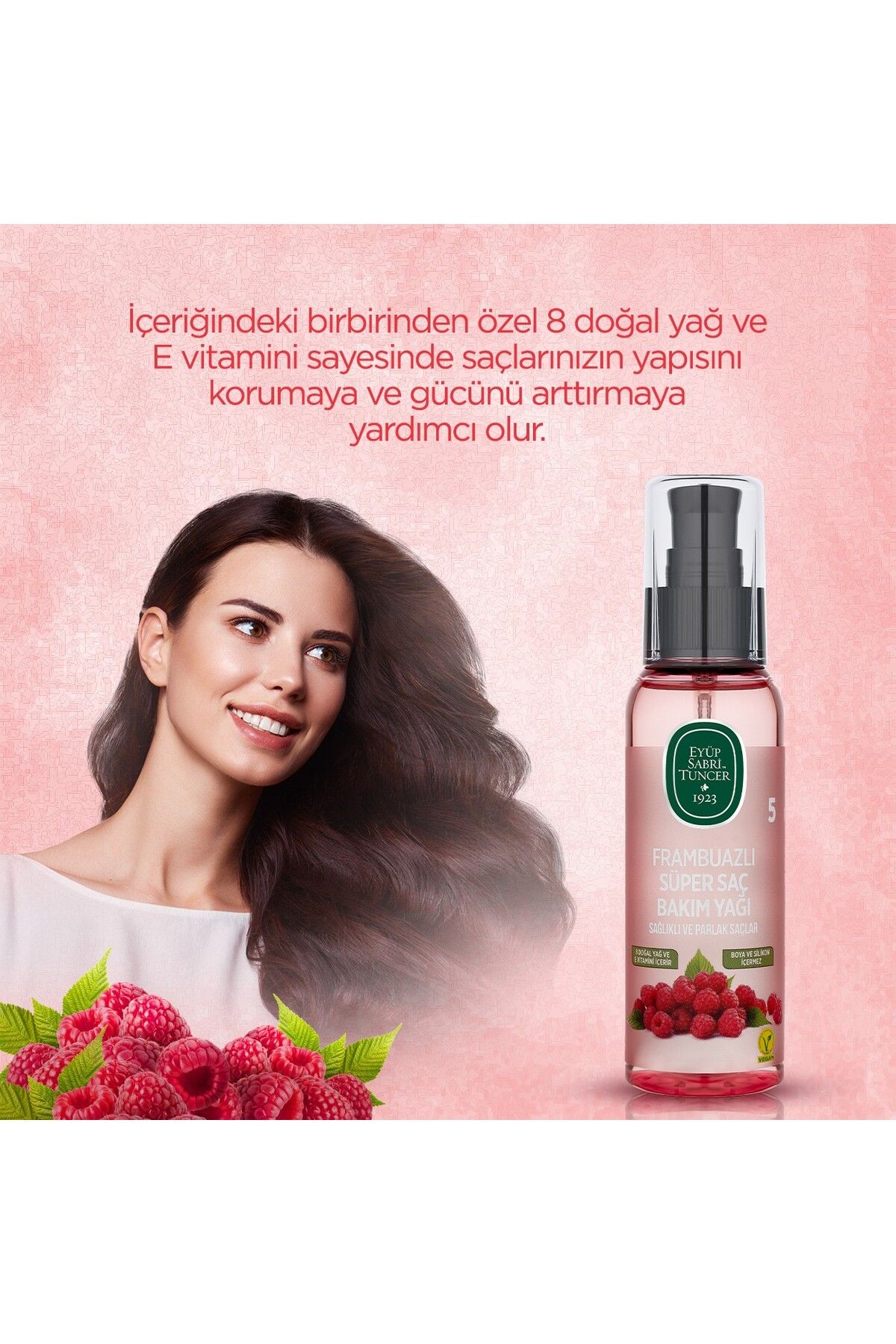 Frambuaz Süper Saç Bakım Yağı 100 ml