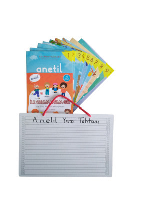 Anetil seti 10 kitap yazı tahtalı yeni müfredata göre hazırlanmış set Image 0
