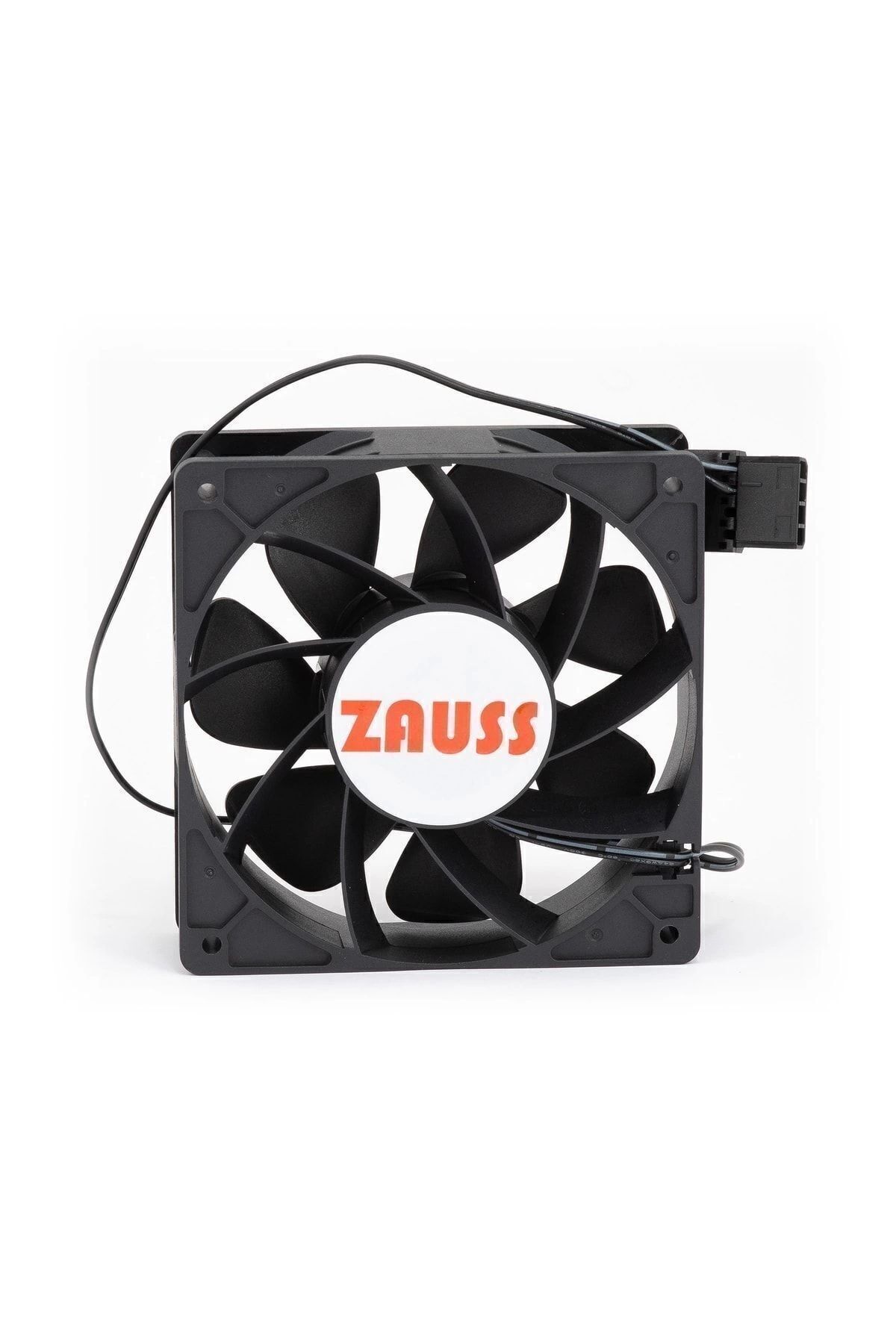 Zauss 1.2a 4000rpm 12cm Yüksek Performans Bilyeli Mining Fanı 120mm Kasa Soğutucu