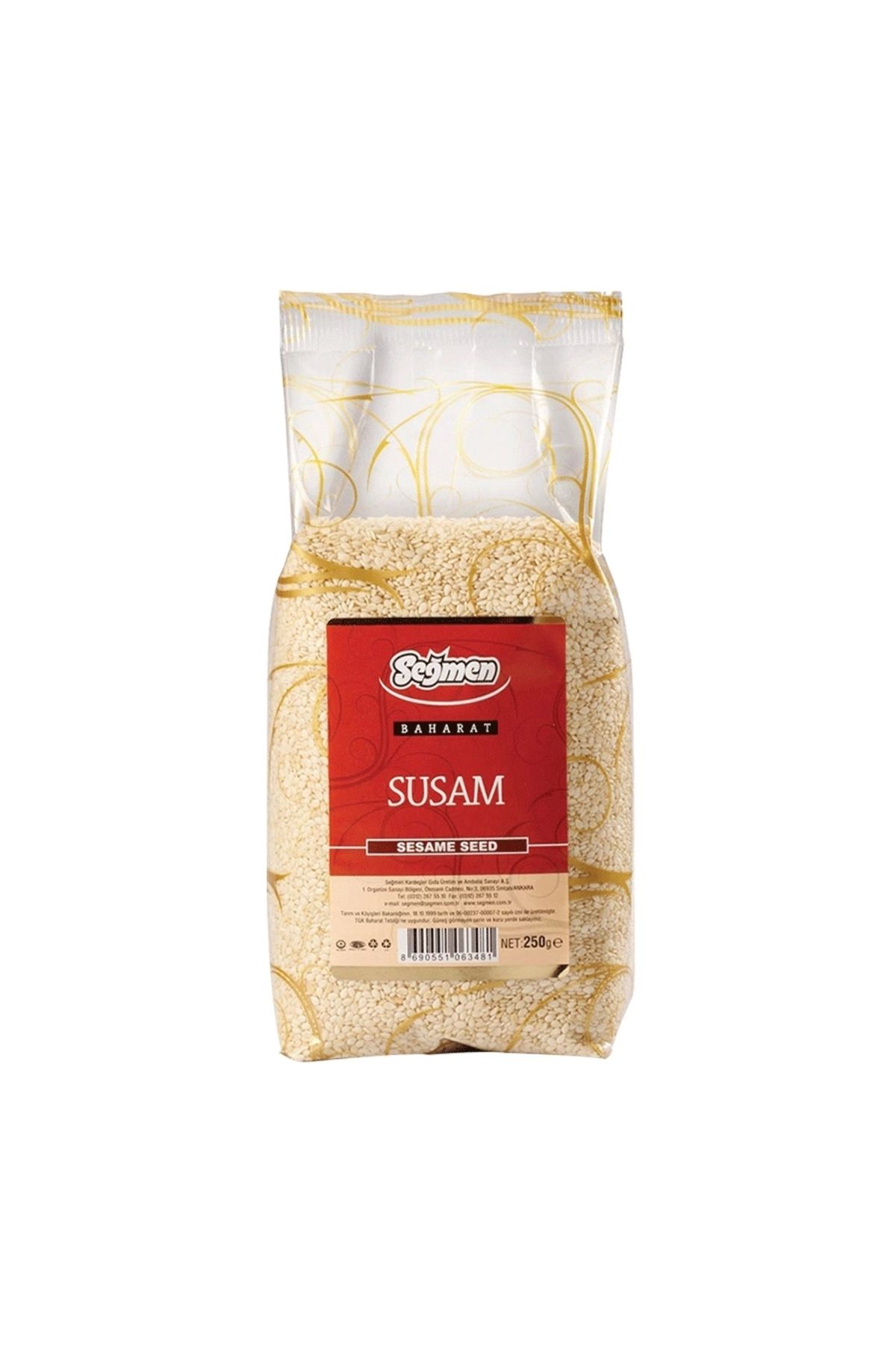 Seğmen 250 G Poşet Susam