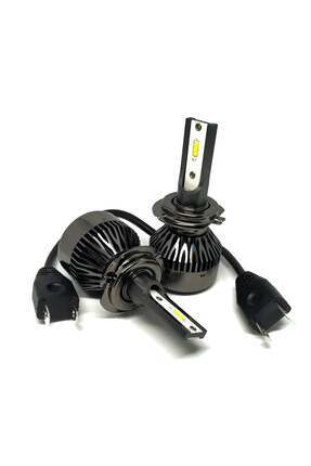 H7 Yeni Nesil Metal Turbo Led Xenon Ampul Seti 6000K Image 0