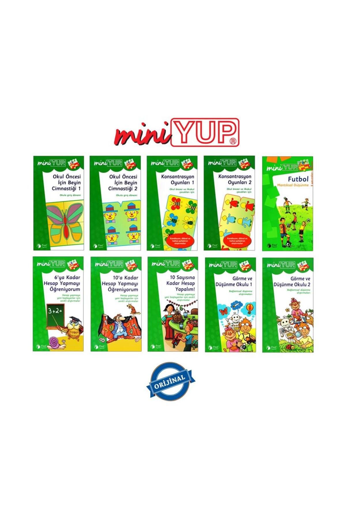 Bambino yup 3-4 Yaş DİZGE(10 Kitap+kont.kut.)