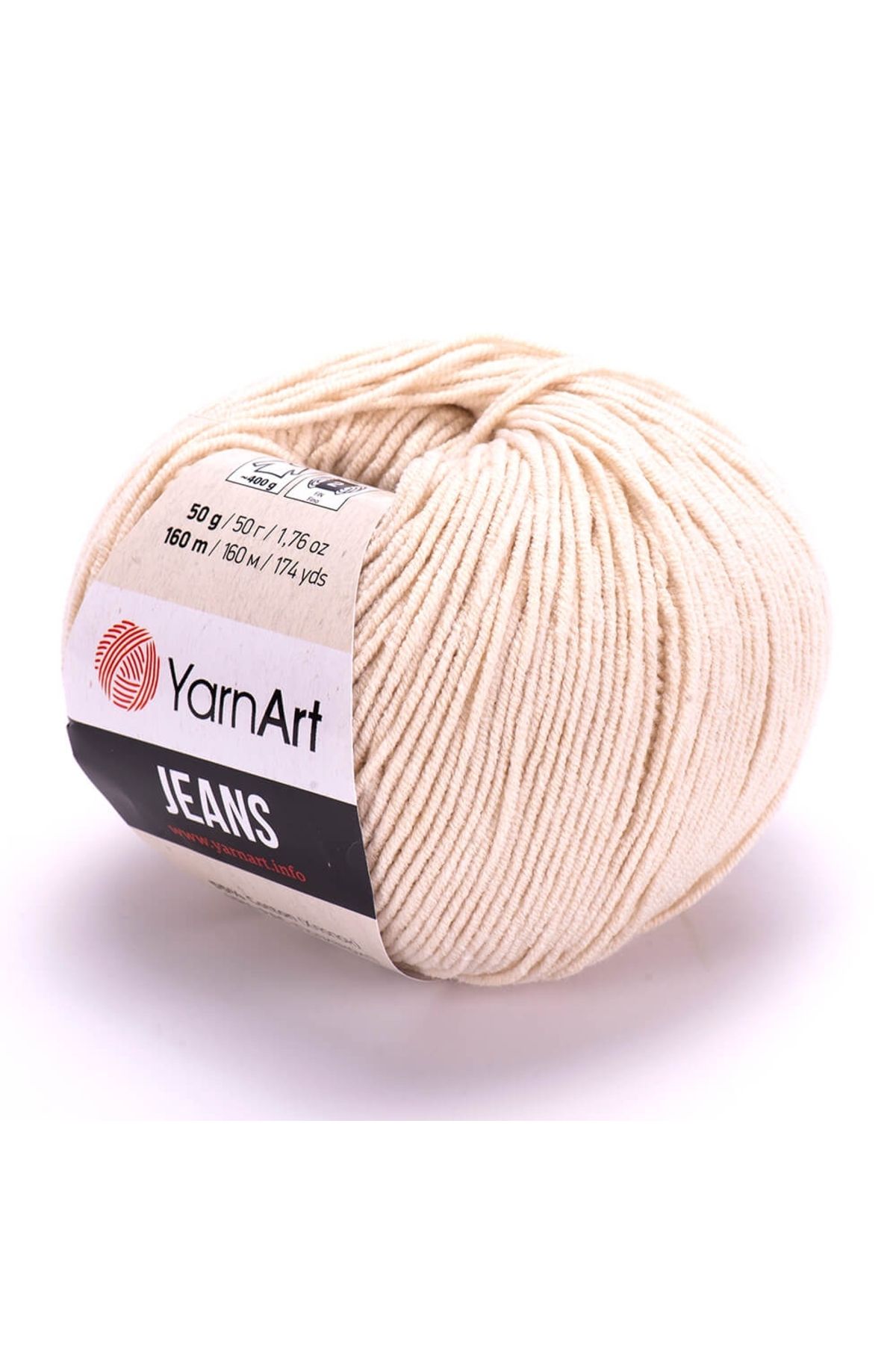 Yarnart Yarn Art Jeans 05Krem Amigurumi Örgü...